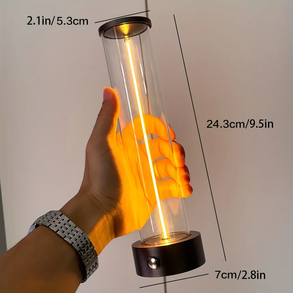 LumiFlex - Candeeiro de Mesa LED Moderno com Base Magnética e Bateria Recarregável por USB