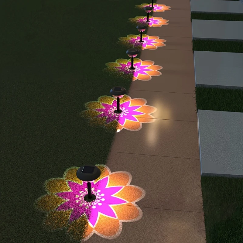LumiLuxe - Iluminação de Jardim LED Alimentada Energia Solar