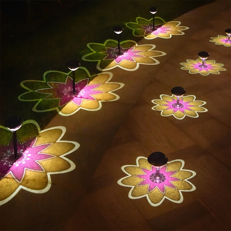 LumiLuxe - Iluminação de Jardim LED Alimentada Energia Solar