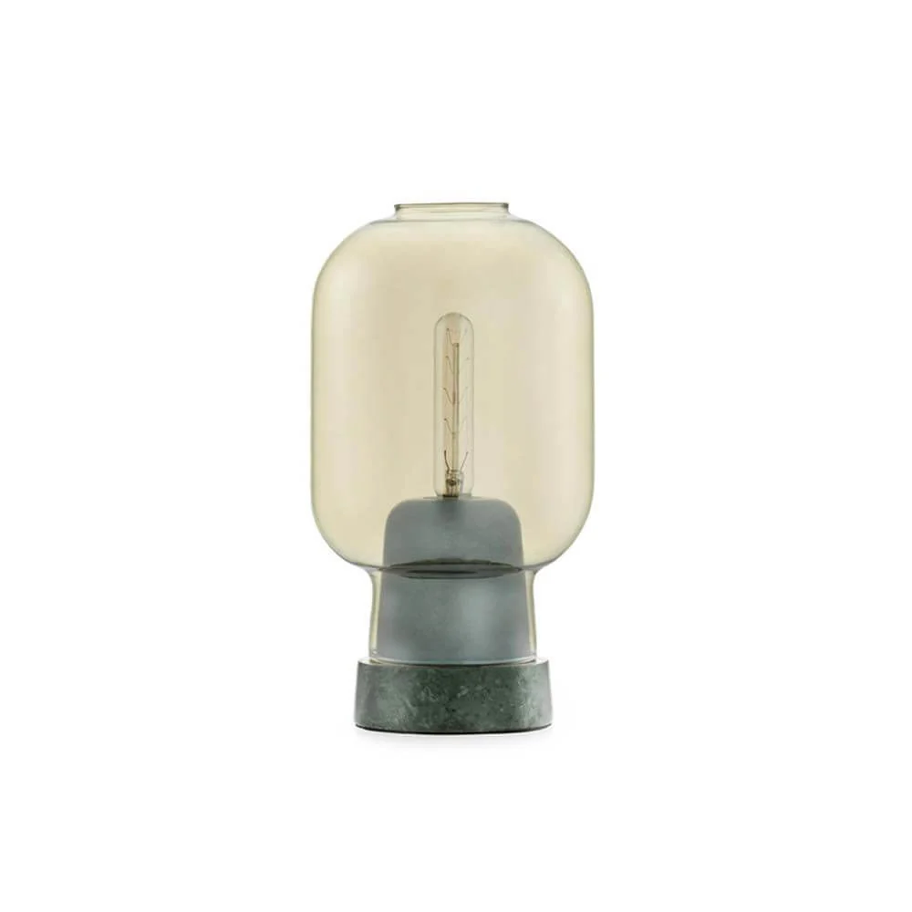 Luminária de mesa nostálgica Gold, verde
