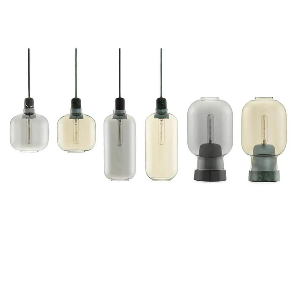 Luminária de mesa nostálgica Gold, verde