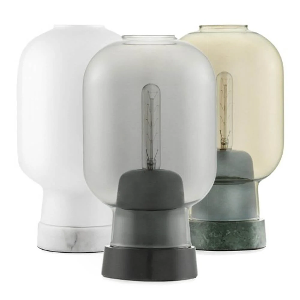 Luminária de mesa nostálgica Gold, verde