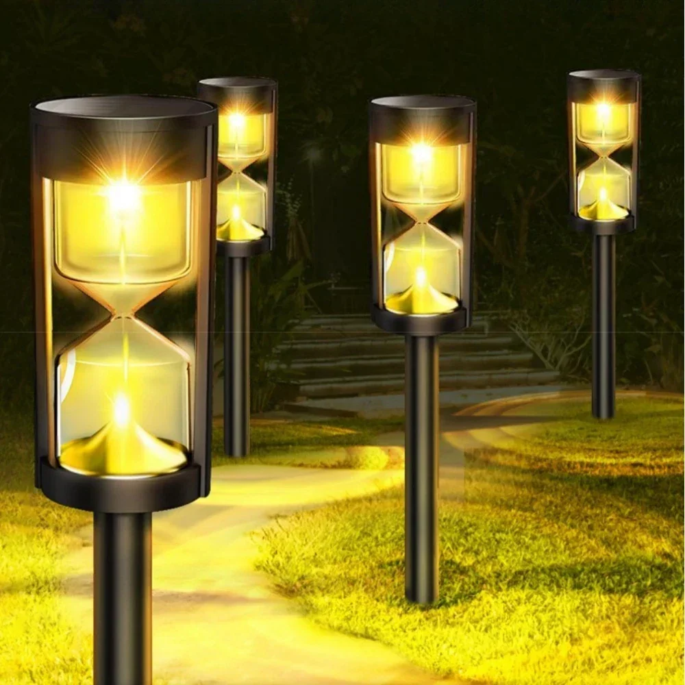 LumiPath – Iluminação de Caminho Solar Resistente ao Tempo para Exterior – Lâmpadas de Jardim Económicas e Decorativas