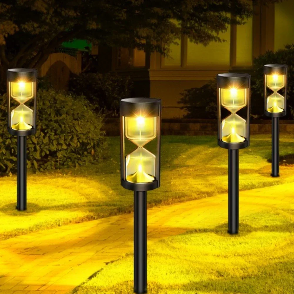 LumiPath – Iluminação de Caminho Solar Resistente ao Tempo para Exterior – Lâmpadas de Jardim Económicas e Decorativas