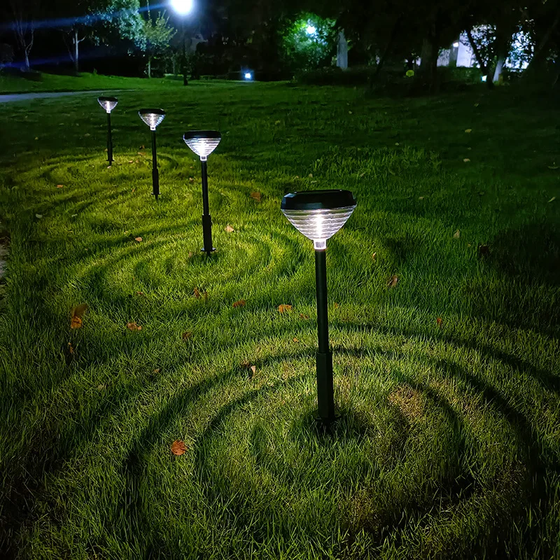 LumiPath – Iluminação Solar LED Colorida para Caminhos de Jardim – Iluminação Exterior Resistente à Água e Poupa de Energia