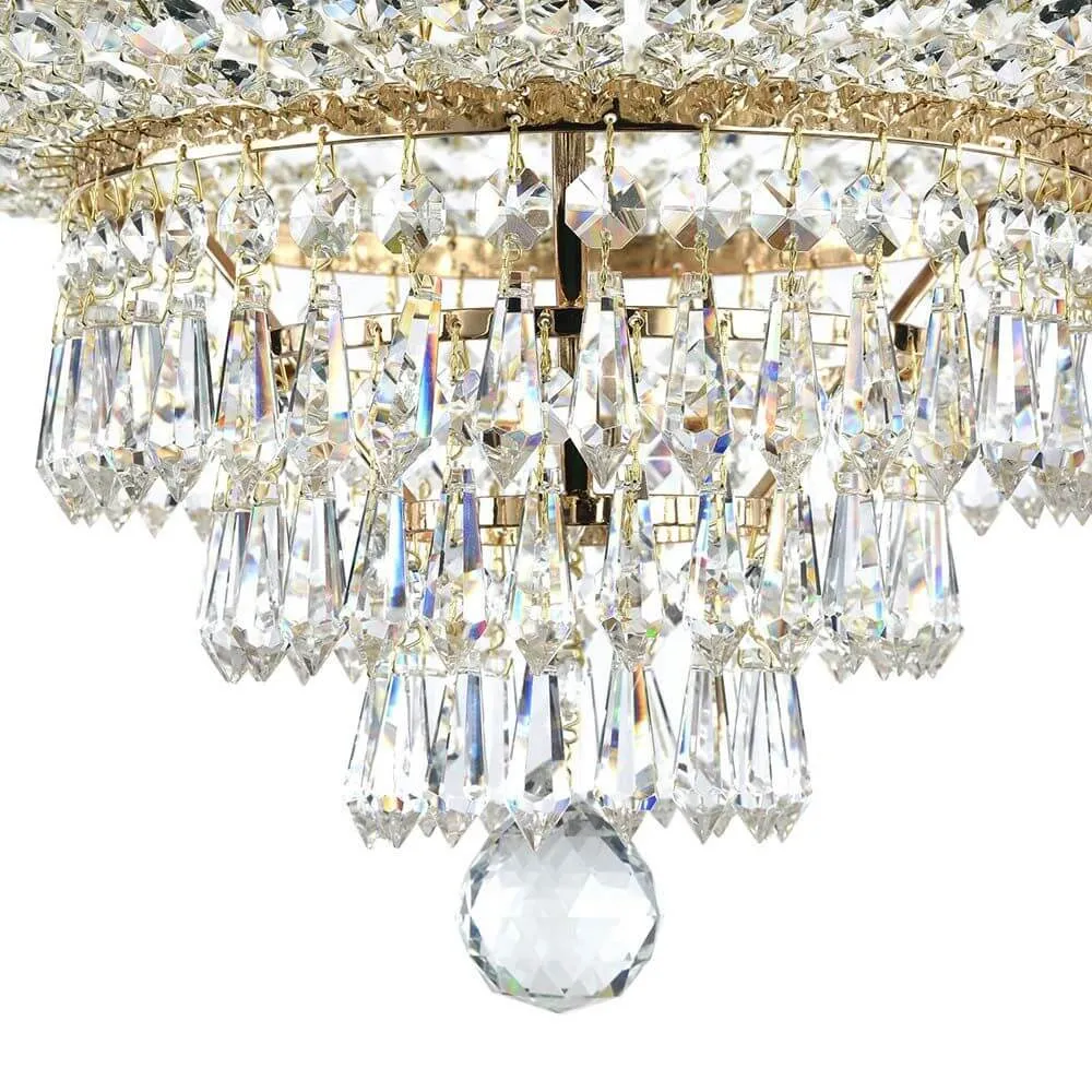 Lustre Palace Ø 100cm ouro antigo