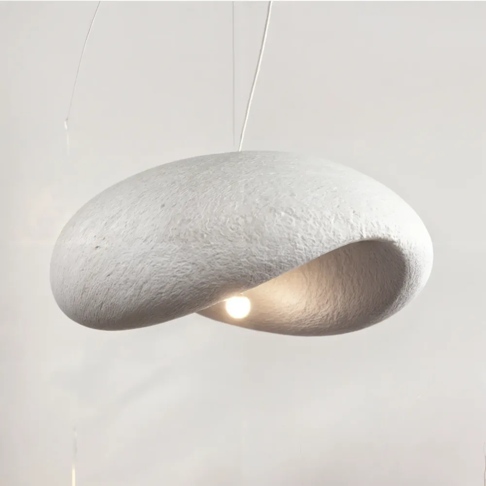 LuxuraLight - Candeeiro de Teto Minimalista em Resina