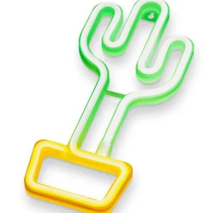 Luz Neon Cellularline Neon Wall Cactus