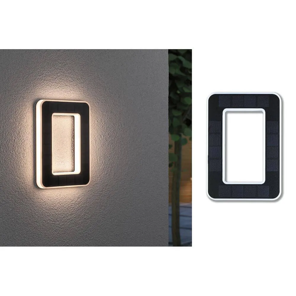 Luz solar LED para número de casa número 0