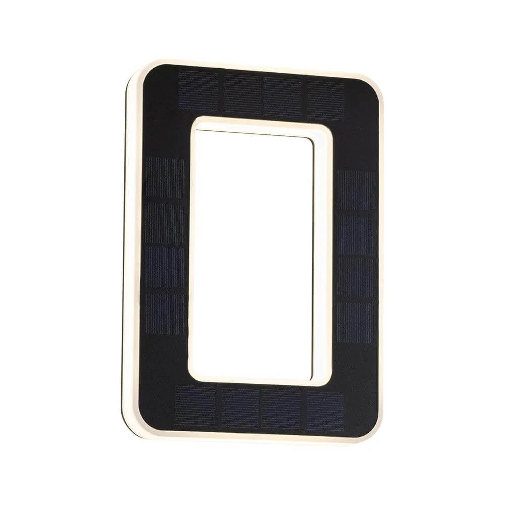Luz solar LED para número de casa número 0