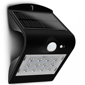 Luz Solar de Parede Guardian Pir IP44 3,2W 400Lm 4000K Luceco LEXS40B40-01