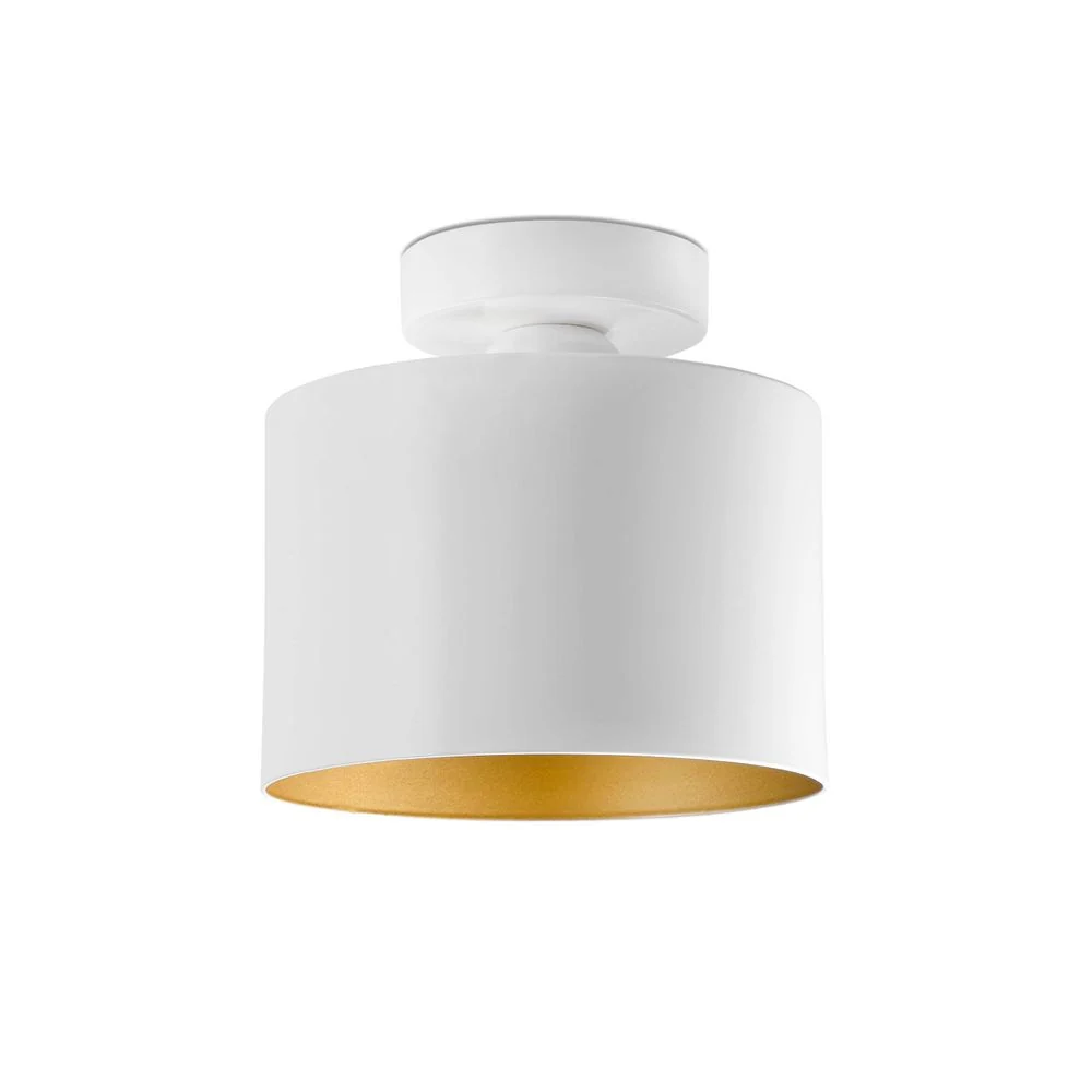 Luz de teto Janet Weiß, cores de ouro
