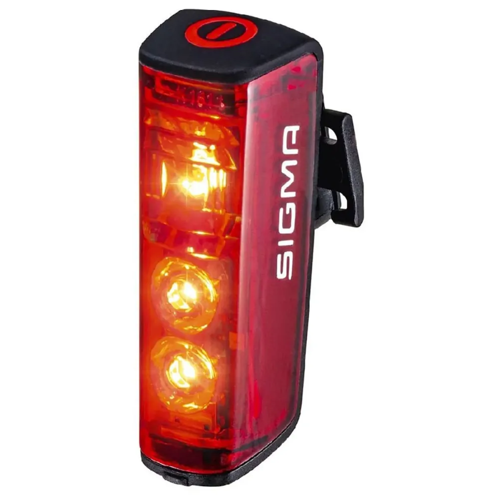 Luz traseira SIGMA Blaze Flash com luz de travagem
