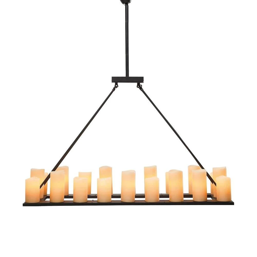 Luz de vela de lâmpada pendurada 20 chama