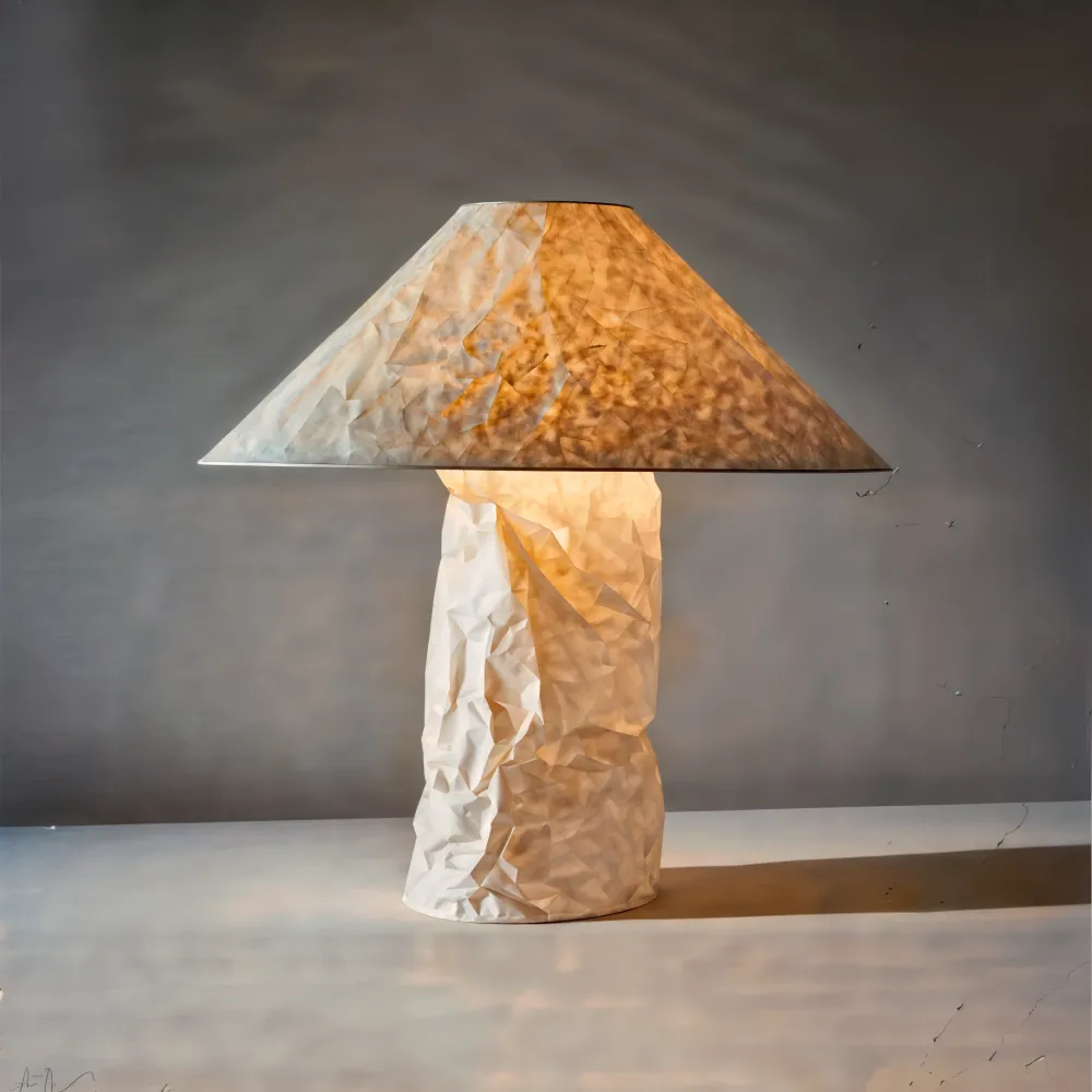 Many Lamp - Candeeiro de Mesa Minimalista em Papel para Interiores Modernos
