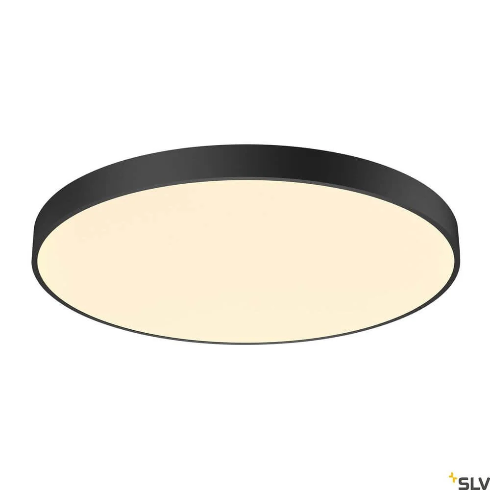 Medo 90 Lâmpada de teto Triac LED preto 3000 e 4000K