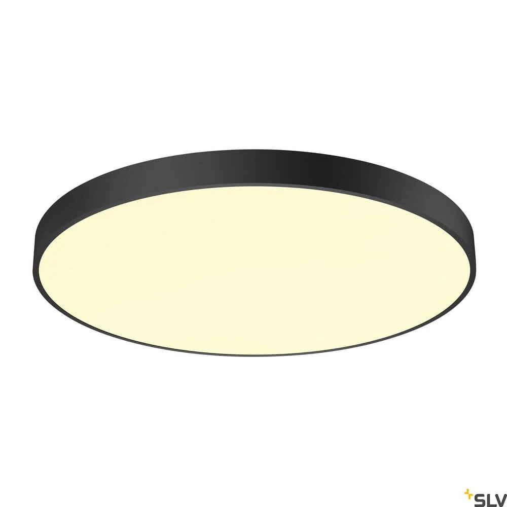 Medo 90 Lâmpada de teto Triac LED preto 3000 e 4000K