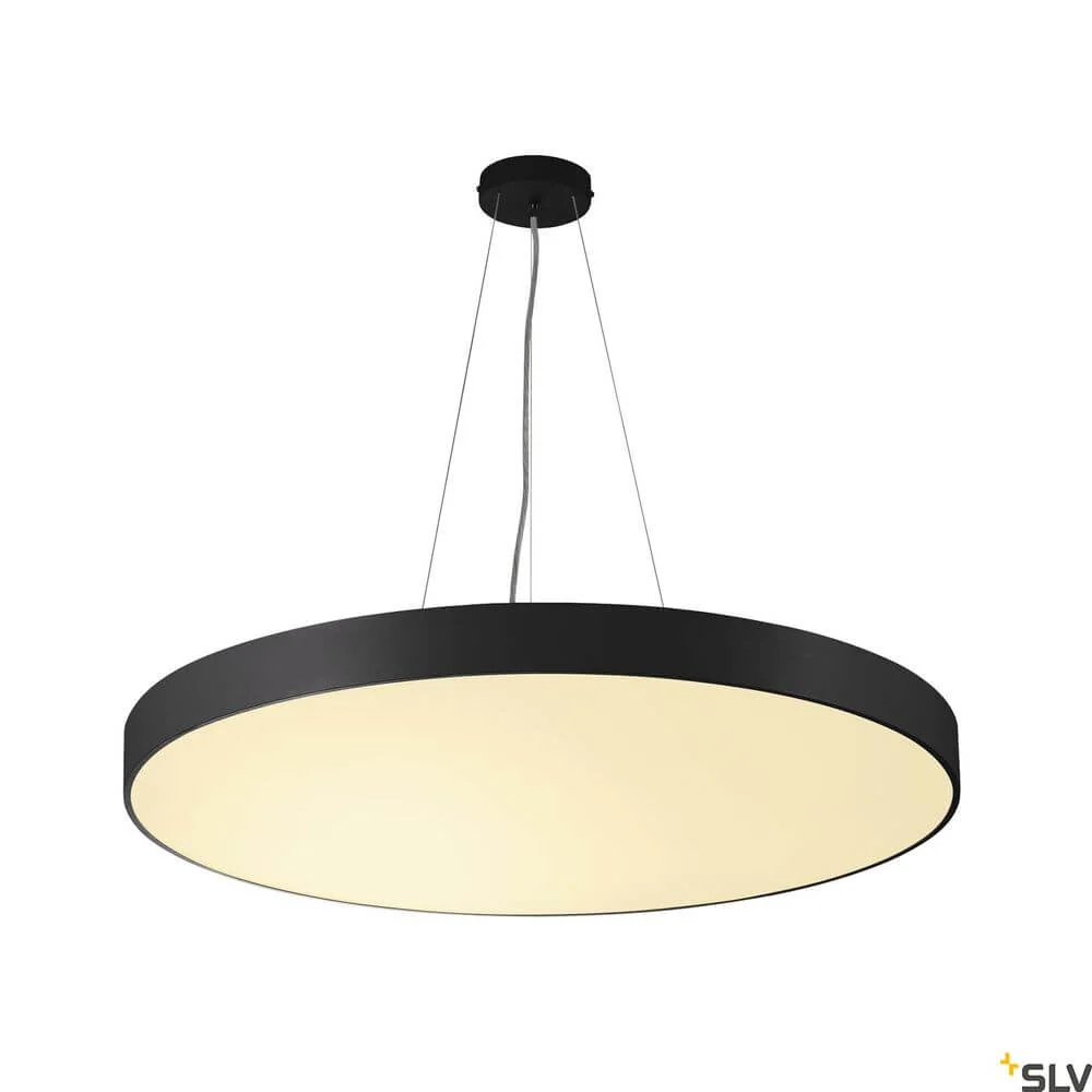 Medo 90 Lâmpada de teto Triac LED preto 3000 e 4000K