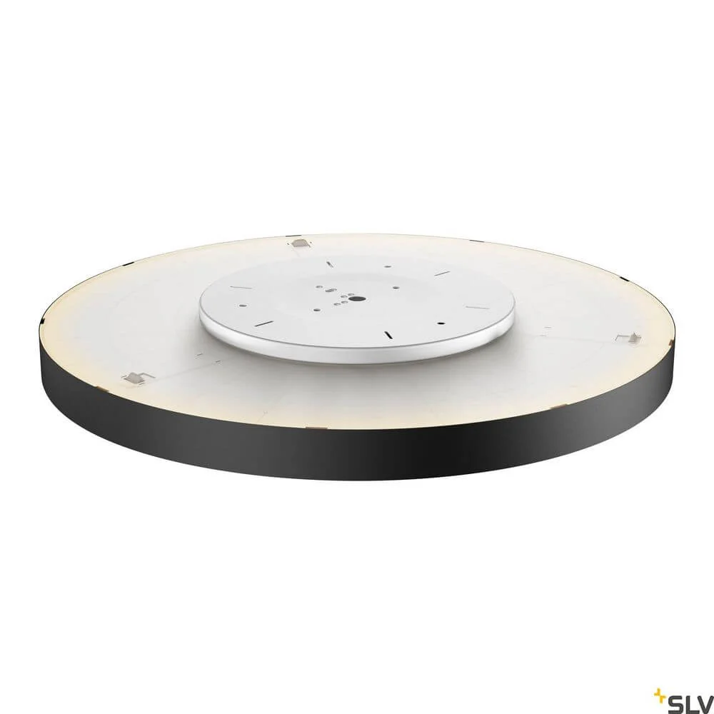 Medo 90 Lâmpada de teto Triac LED preto 3000 e 4000K