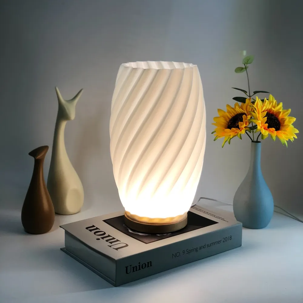 ModiLamp - Candeeiro de Mesa USB Moderno com Iluminação de 3 Cores e Design Elegante