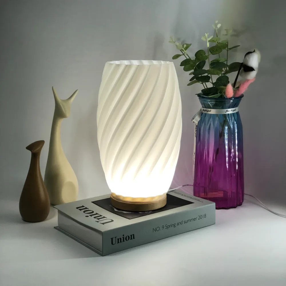ModiLamp - Candeeiro de Mesa USB Moderno com Iluminação de 3 Cores e Design Elegante