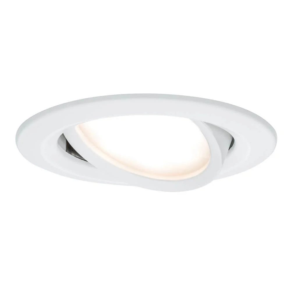 Moeda de LED salvanizada Slim IP23 em torno de 6,8w White Dimmable & Glipleable