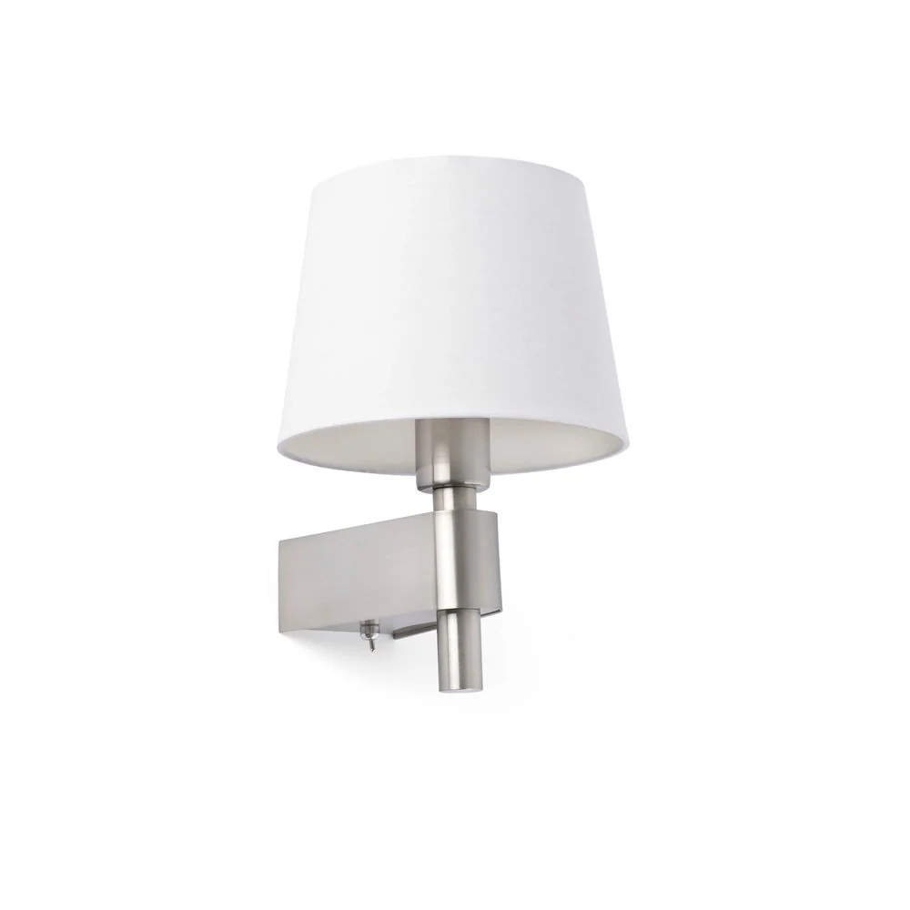 Níquel da sala de lâmpadas de parede, branco
