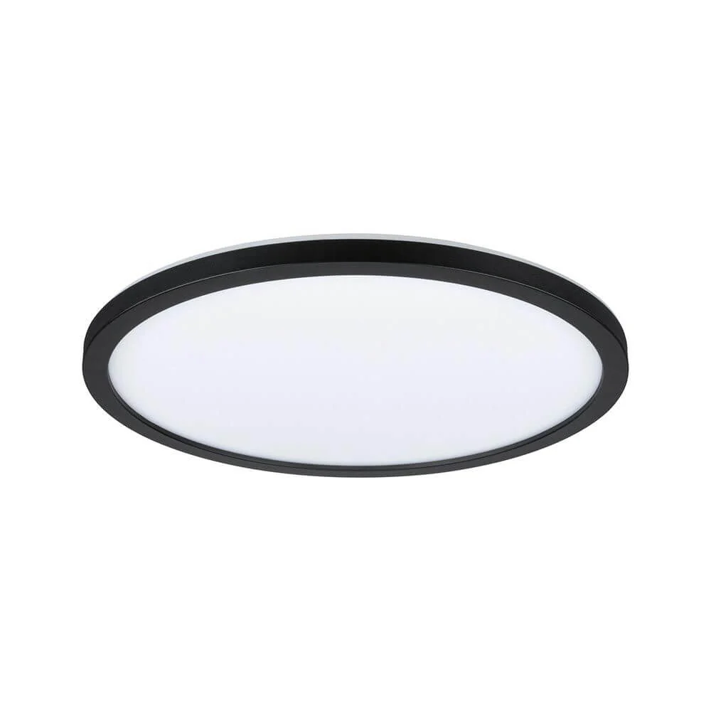 Painel LED Atria Shine Redondo Ø 29cm Preto