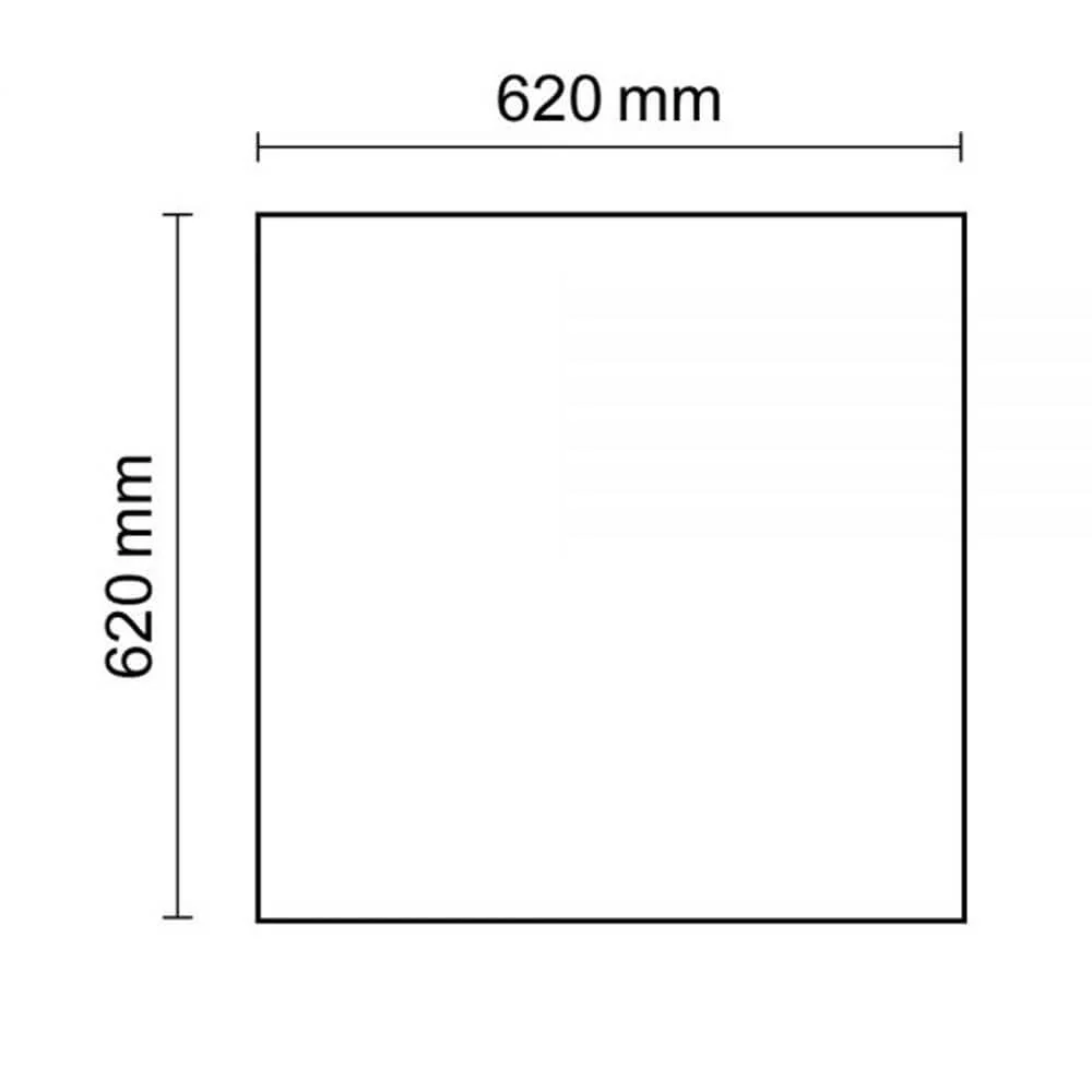 Painel de LED Linha de negócios 625 neutroweiß 4250lm Silver