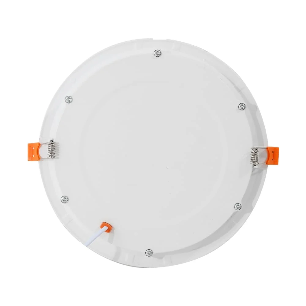 Painel Led Recuado Redondo 12w 3000k Lux Taschibra