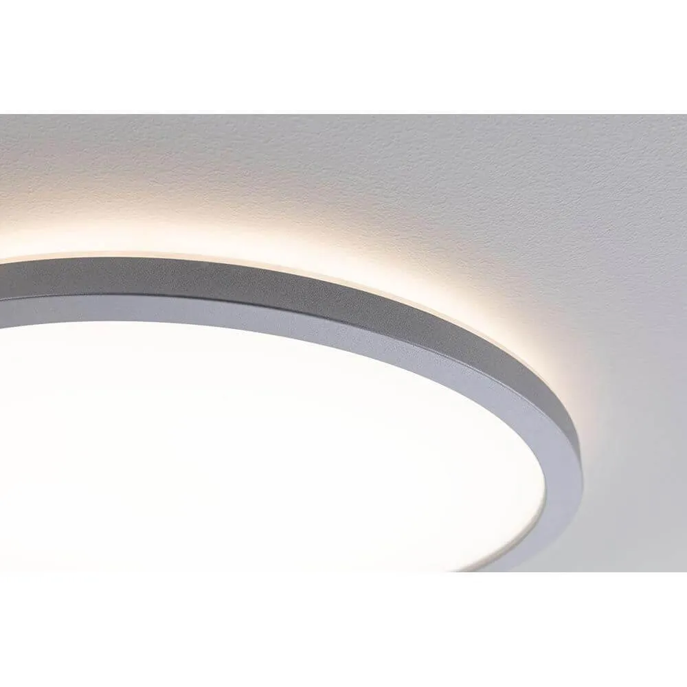 Painel de teto LED Atria Shine Ø 29cm redondo cromado