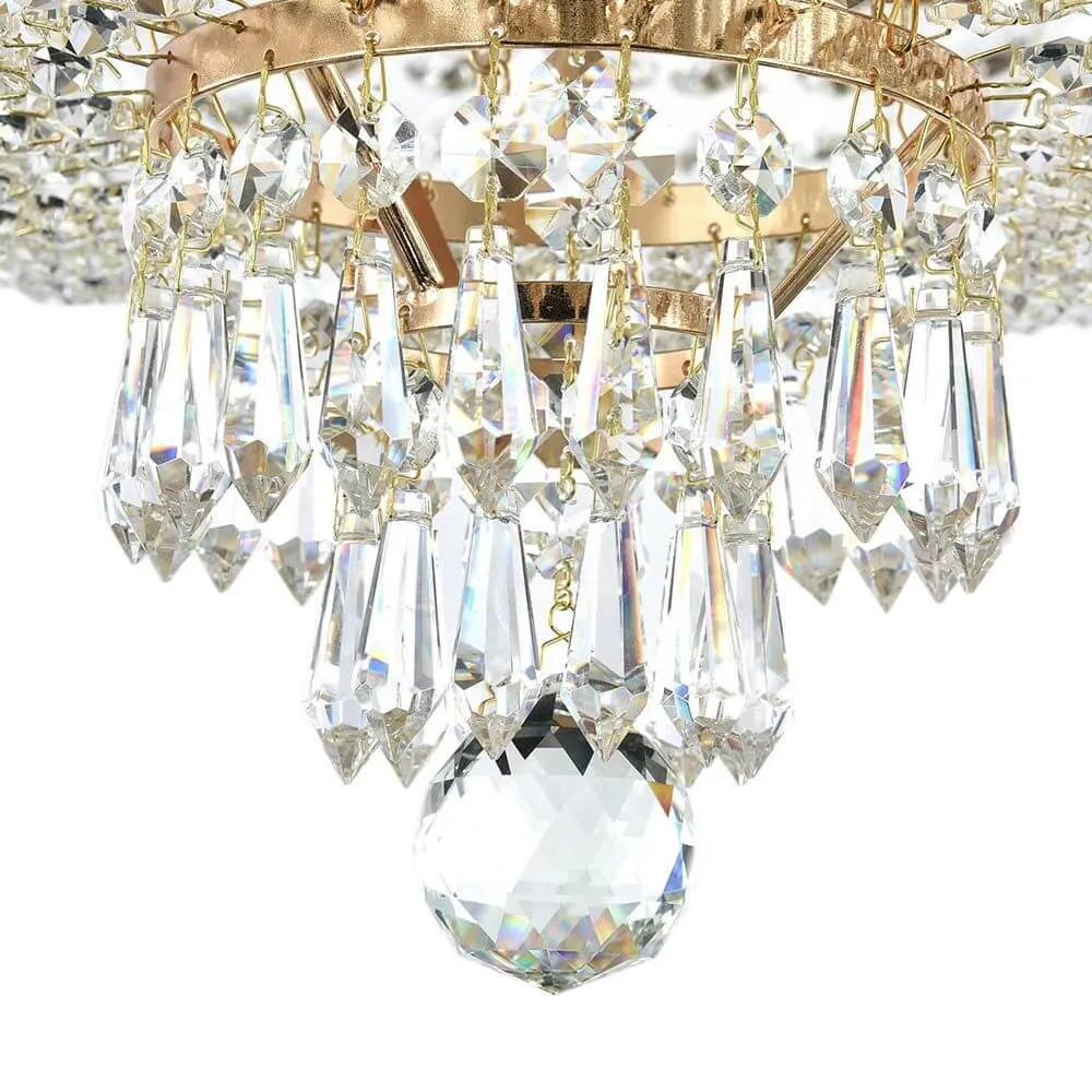 Palace Candelier Gold Antique