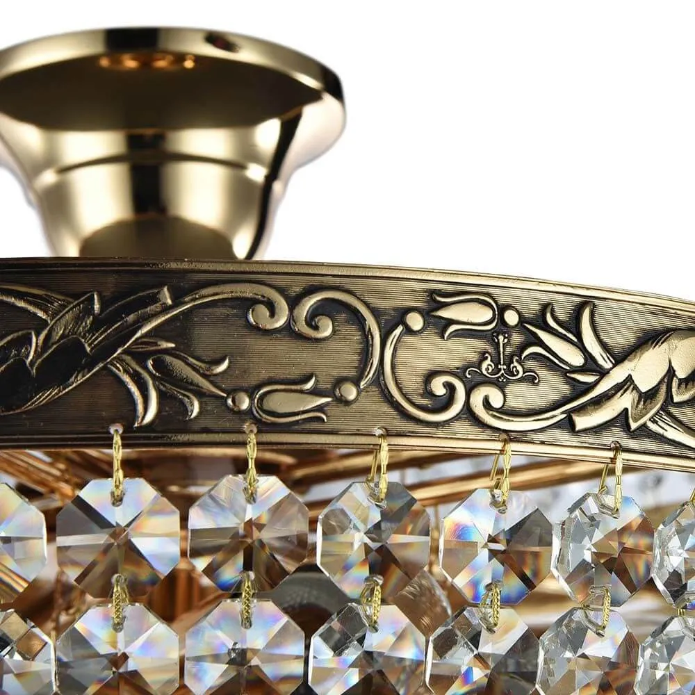 Palace Candelier Gold Antique