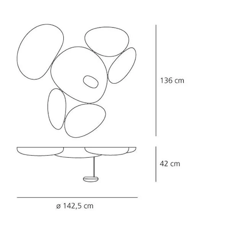 Plafon Artemide Mercury LED 1366110A