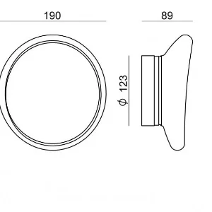 Plafon Dynamic Branco Led 19 cm ma[&]de 7785