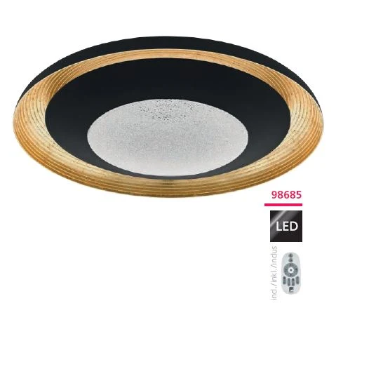 Plafon Eglo canicosa 2 Led C/ comando 98685