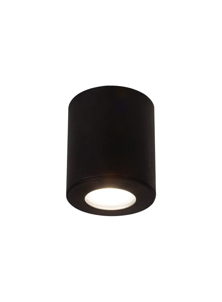 Plafon Exterior Franca 90 Preto Fumagalli
