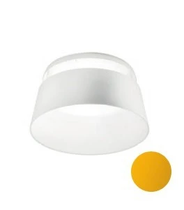 Plafon Oxygen Amarelo LED Ø560mm Stilnovo 8083