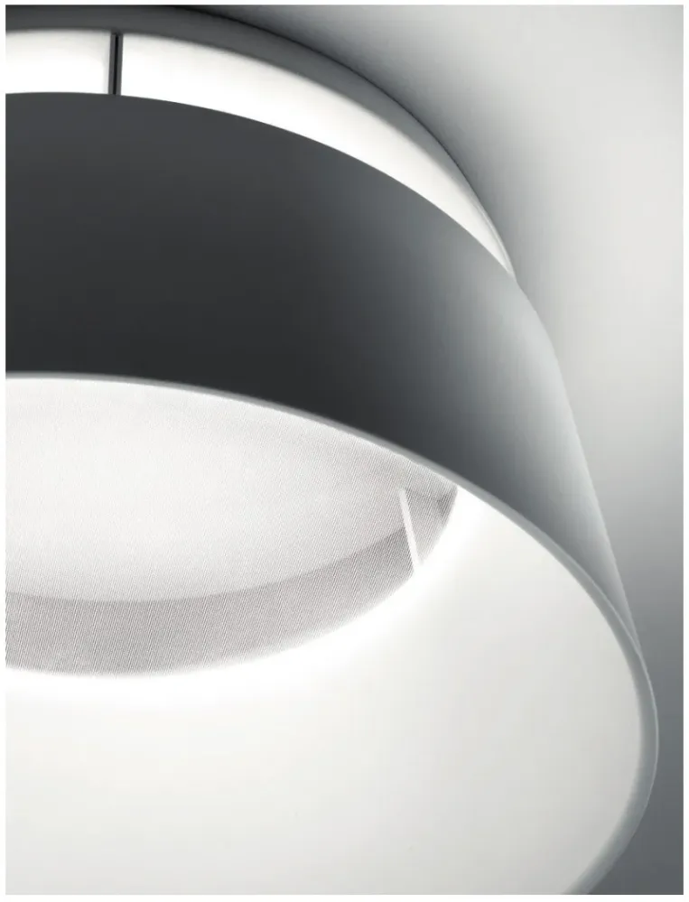 Plafon Oxygen Amarelo LED Ø560mm Stilnovo 8083