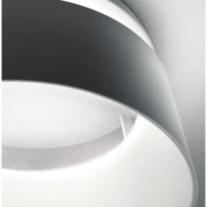 Plafon Oxygen Preto LED Ø560mm Stilnovo 8082