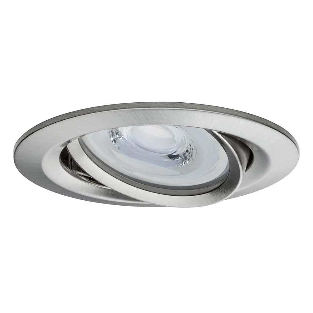 Premium EBL Definir Coin Rd Schwb. Alumínio LED 3x6.8w diminuto