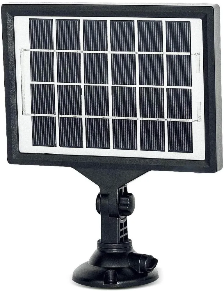 Projector solar de seguranç com sensor Pir44 4W 400Lm 5000K Luceco LEXT4B50S-01