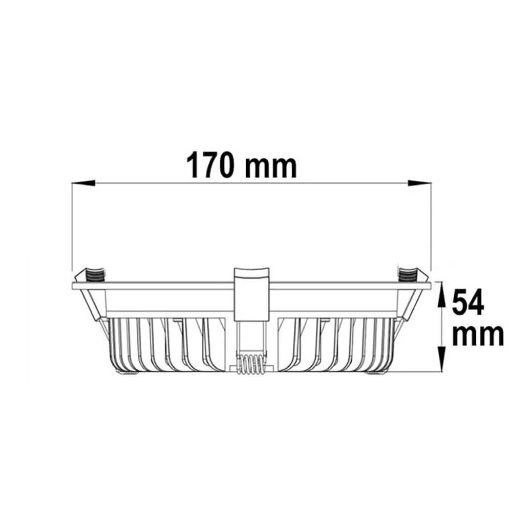 Projetor LED de encastrar Ugr