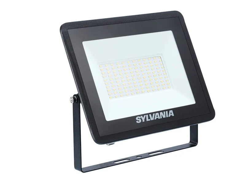 Projetor led sart flat 10000lm preto 78w sylvania 6500k