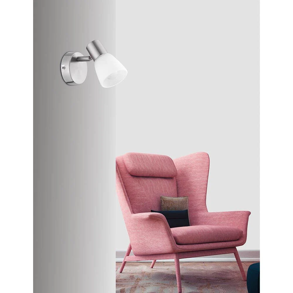 Publico nickel wall spot acetinado