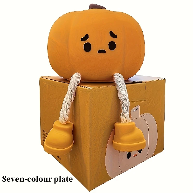 PumpkinGlow - Lâmpada Noturna de Abóbora LED Recarregável por USB