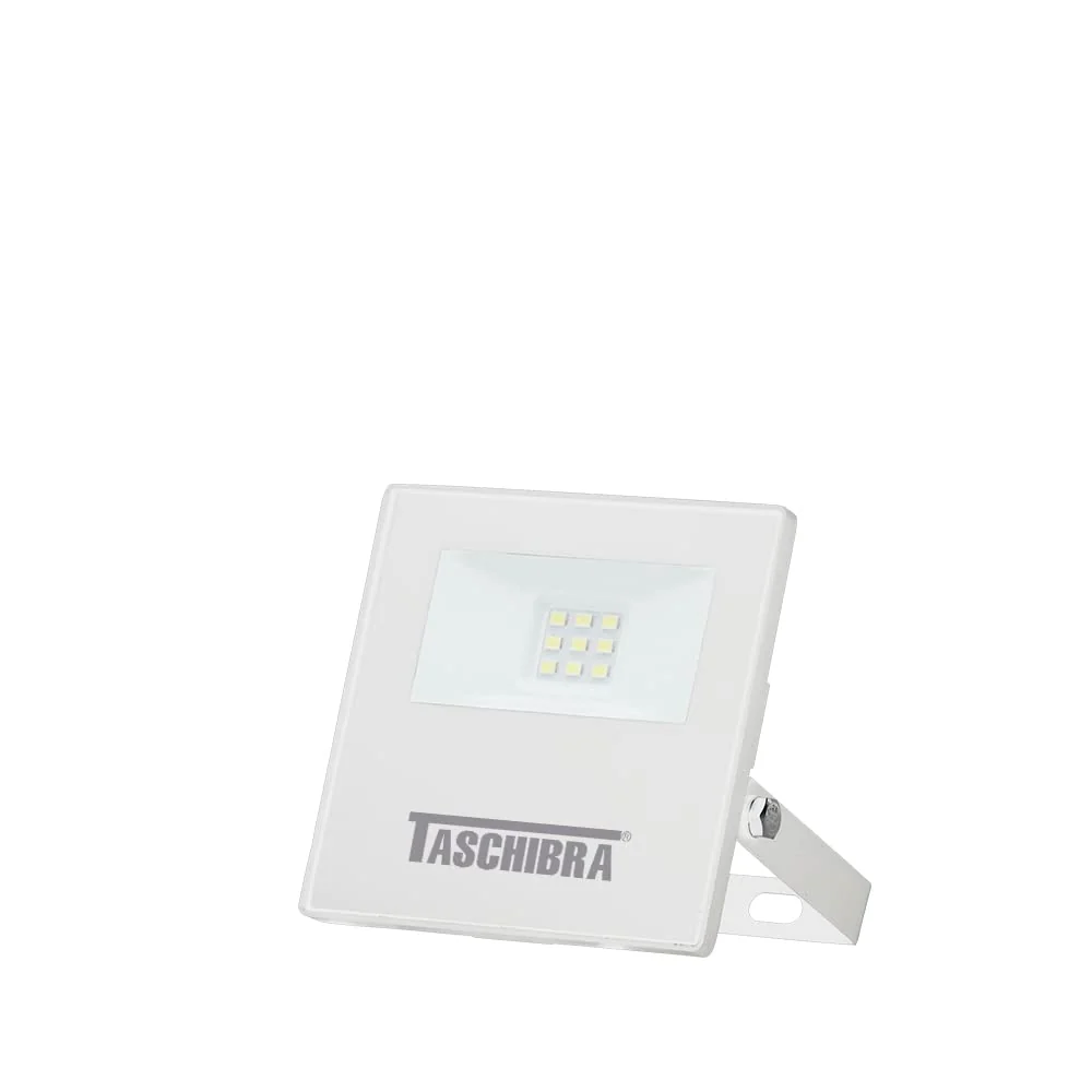 Refletor TR LED 10W Slim 3000K Branco Taschibra