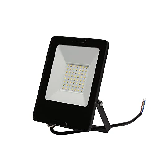Refletor Tr Led Pro 50w 6500k Preto Taschibra