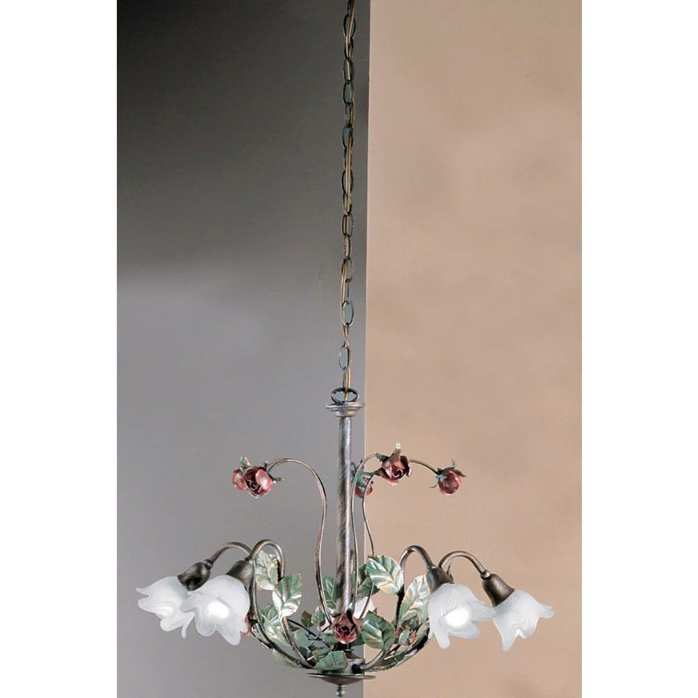 Rosaio 5-Flame Gold-Silver-Green Ø 60cm