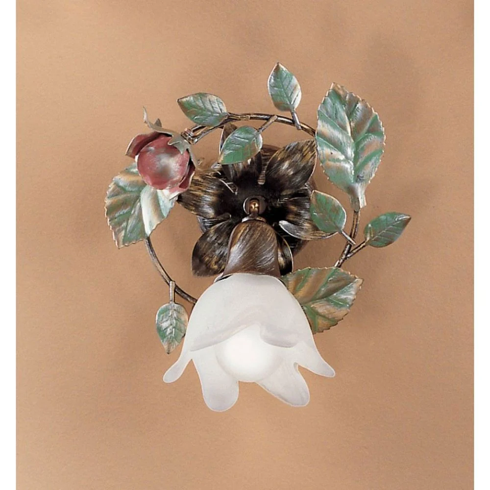 Rosaio Wall & Teto Lamp Gold-Silver-Green Ø 20cm
